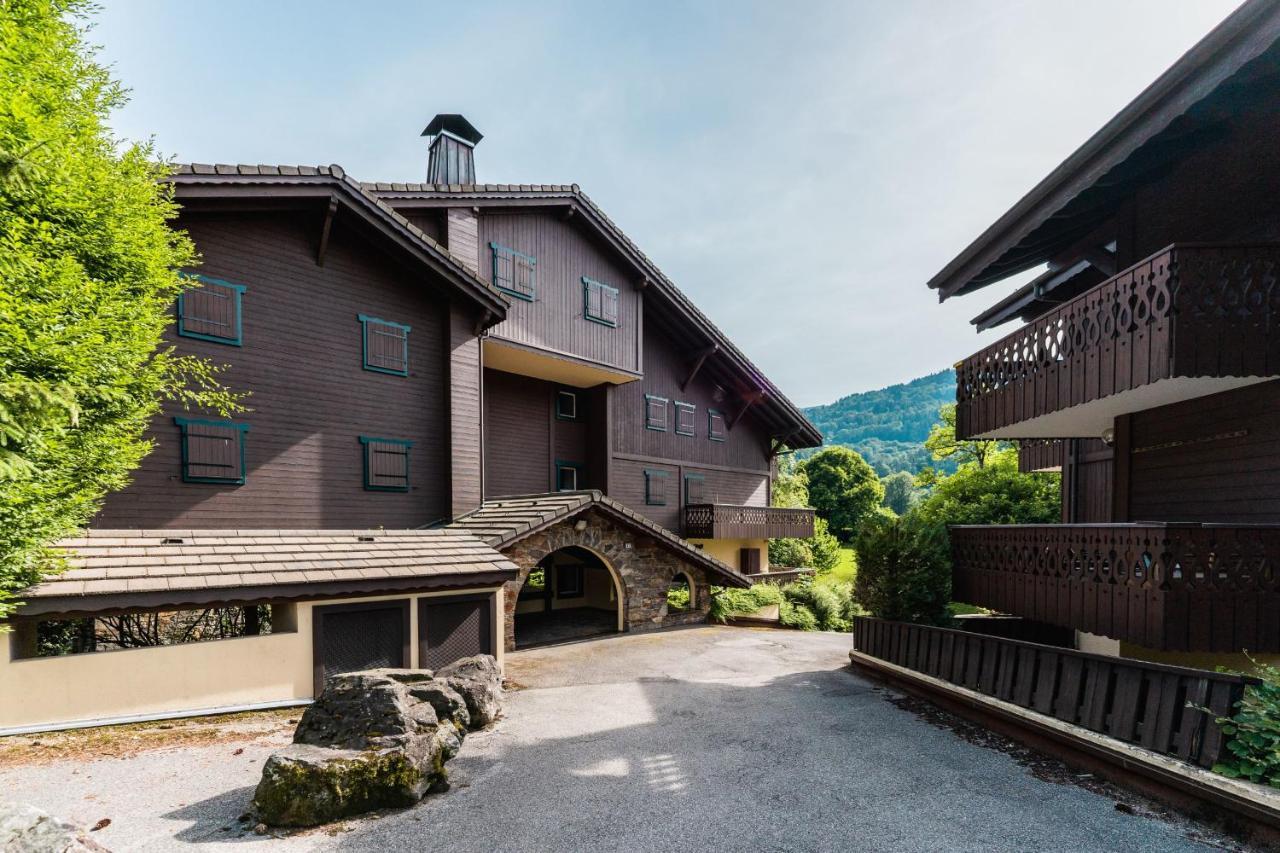 Charmoso apartamento com varandas a 5min da gôndola Bettex Vila Saint-Gervais-les-Bains Exterior foto