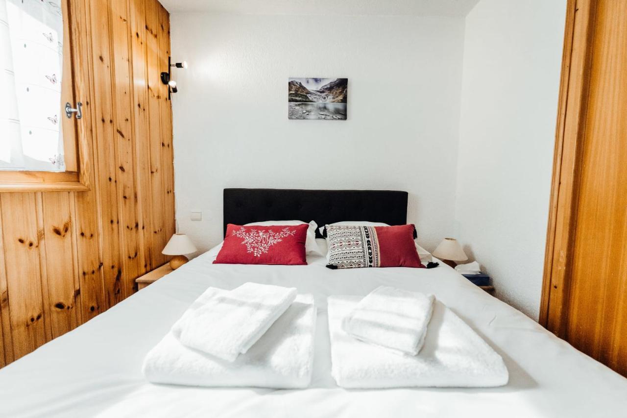 Charmoso apartamento com varandas a 5min da gôndola Bettex Vila Saint-Gervais-les-Bains Exterior foto